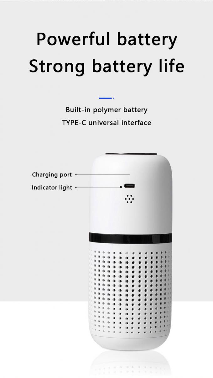 HOMEFISH Anion Araba Hava Temizleyicisi USB Şarj DC5V/1000mAh 10