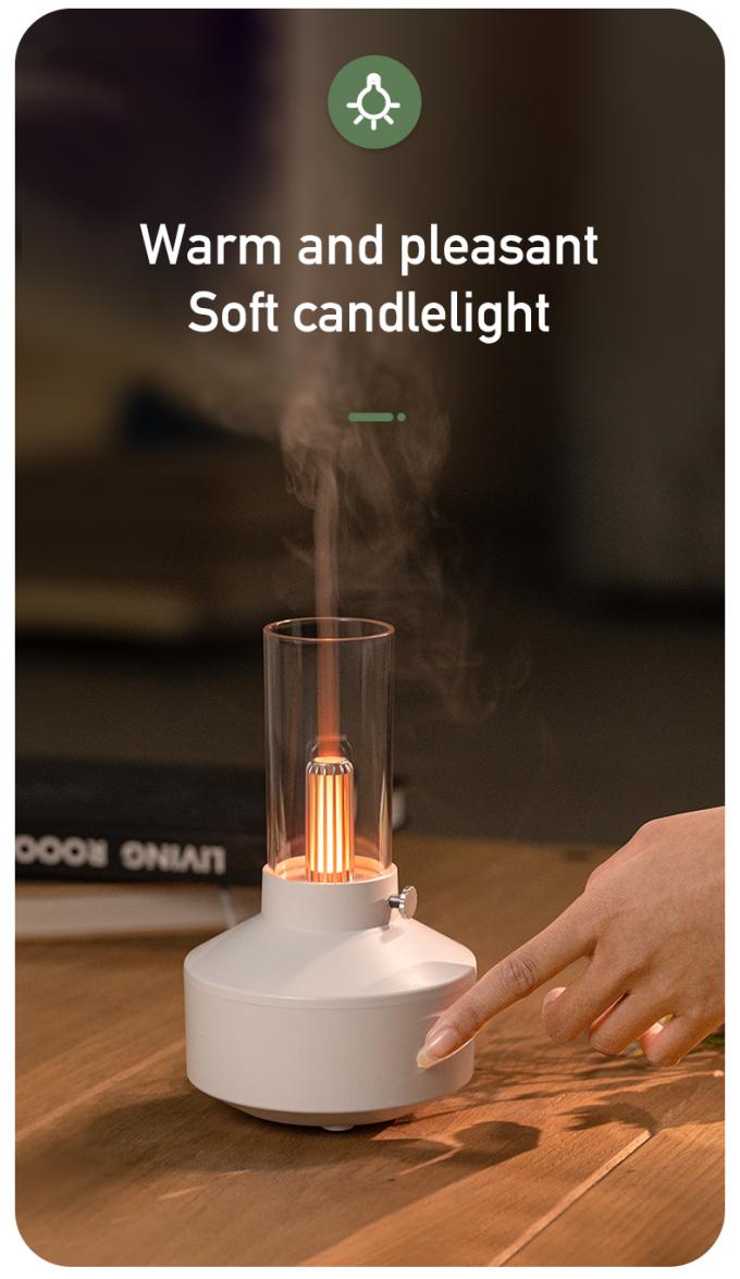 HOMEFISH Vintage Lamp Aromaterapi Makinesi Retro Tasarım Küçük Oda Nemlendiricisi Nemlendirme için 5