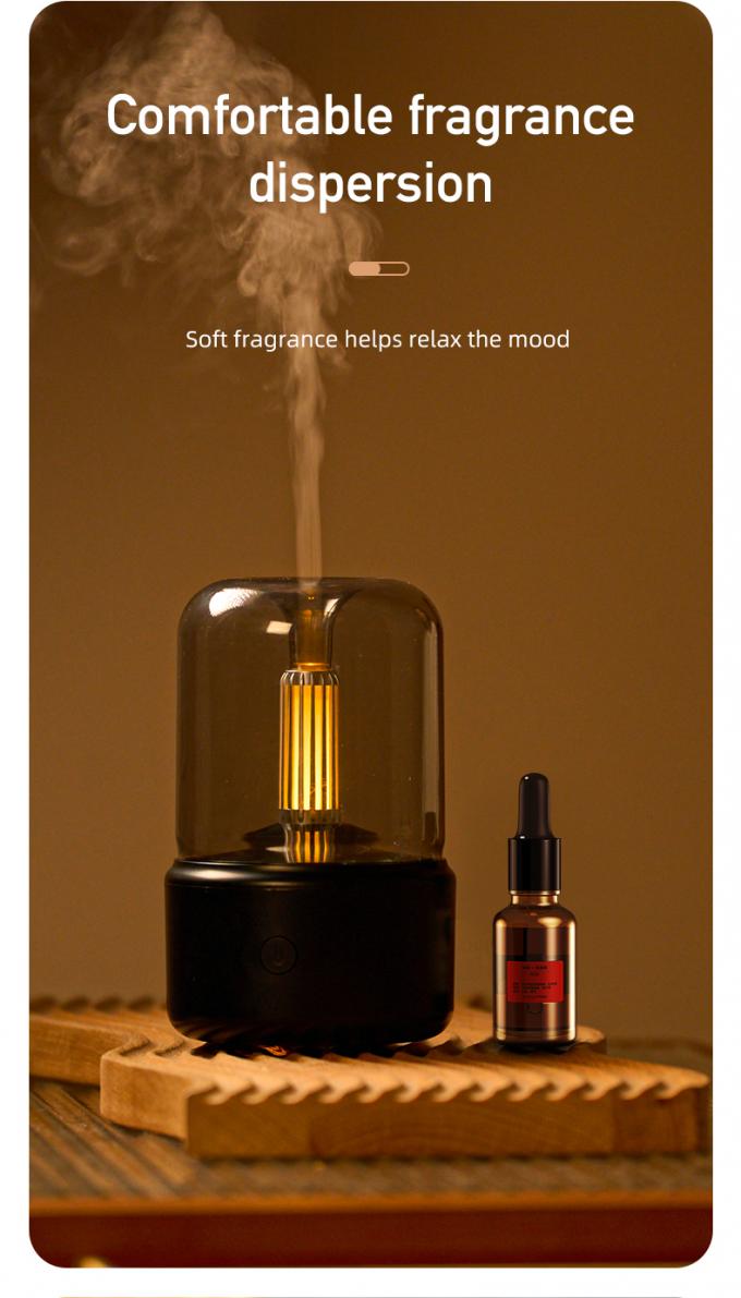 USB Yaratıcı Mumlu Aromatik Diffuser ve Nemlendiricinin Güç Arızası Koruması 2