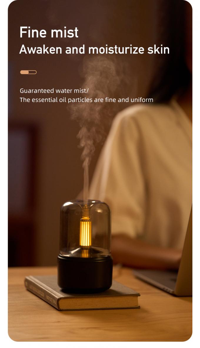 USB Yaratıcı Mumlu Aromatik Diffuser ve Nemlendiricinin Güç Arızası Koruması 4