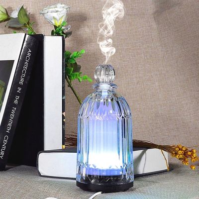 İyi fiyat HOMEFISH 120ml Cam Aromaterapi Nemlendiricisi Ultrasonik Ev Esanslı Yağları Aroması Difüzörü çevrimiçi