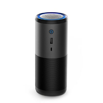 Homefish 4 In 1 Aktif Kömür Negatif İyon HEPA Hava Temizleyicisi Mikro USB Şarj