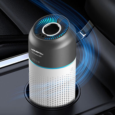 satın al HOMEFISH PM2.5 TVOC Sensörü Hepa Filtre İşaret Kontrolüyle Araba Hava Temizleyicisi online manufacture