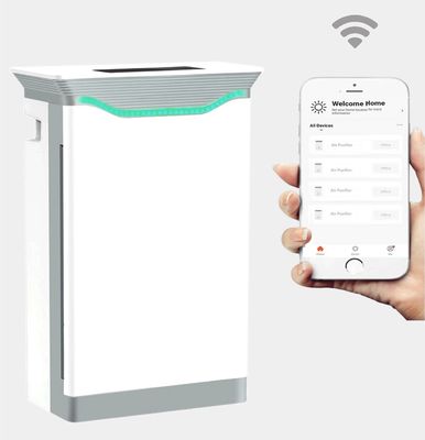 HOMEFISH Masaüstü mikrop öldürücü UV lamba negatif iyonlaştırıcı hava temizleyicisi 250CFM