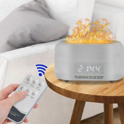 satın al HOMEFISH 400ml ultrasonik alev hava nemlendirici Bluetooth ile online manufacture