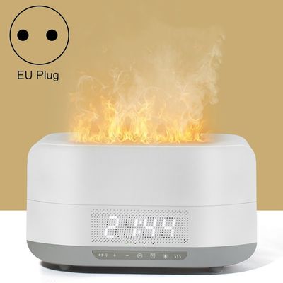 satın al HOMEFISH 400ml Bluetooth Alarm Clock Aroma Diffuser Ultrasonik Akıllı Nemlendirici DC 24V online manufacture