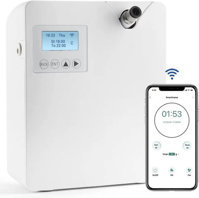 İyi fiyat HVAC Kokulu Hava Makinesi Uzaktan Kontrol 300ML Taşınabilir Soğuk Hava Nebulizer Akıllı Kokulu Diffuser Bluetooth ile çevrimiçi