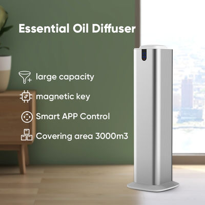 HOMEFISH 800ml Alüminyum Ticari Kule Kokusu Difüzörü Ev Lobisi Bluetooth Uygulama Kontrolü