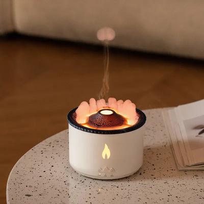 İyi fiyat HOMEFISH Ultrasonik Aromalı Nemlendirici Volkan Yağ Diffüzyonu 360ML USB Kurulum çevrimiçi