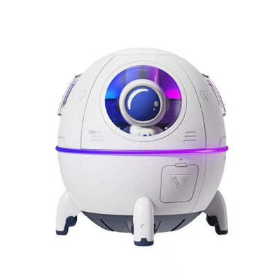 İyi fiyat Toptan Cute Design Space Capsule Nemlendiricisi USB Şarj edilebilir Mini Portatif Led Işıklı Ultrasonik Hava Nemlendiricisi çevrimiçi