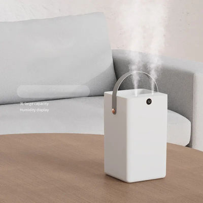 İyi fiyat 3L Büyük Kapasite Çift Sprey Diffuser Nem Sıcak Sis Nebulize Hava Nemlendiricisi Dijital Ekran Ekranı ile çevrimiçi