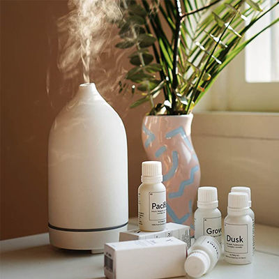 İyi fiyat Ev balığı Aromaterapi Diffuser Geur 5 Renkli Diffuser 100ml Seramik Hava Esansiyel Yağ Diffusörü çevrimiçi