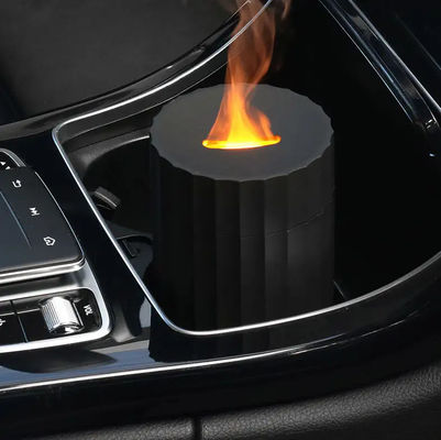 İyi fiyat Dropshipping için taşınabilir 7 Renkli 100ml Simülasyon Alev Diffuser Araç Nemlendiricisi ile Aracınızı ve Ev Atmosferinizi Geliştirin çevrimiçi