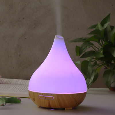 İyi fiyat HOMEFISH 400ml Essential Oil Diffusers Ahşap Aroma Diffuser OEM ODM çevrimiçi