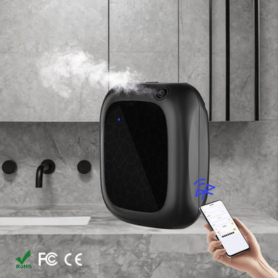 İyi fiyat Ticari Otel WIFI Akıllı Kokusu Diffuser Duvar Montajlı 200ml Susuz Nebulizer Taşınabilir Mini Masa Yağı Kokusu Diffuser çevrimiçi